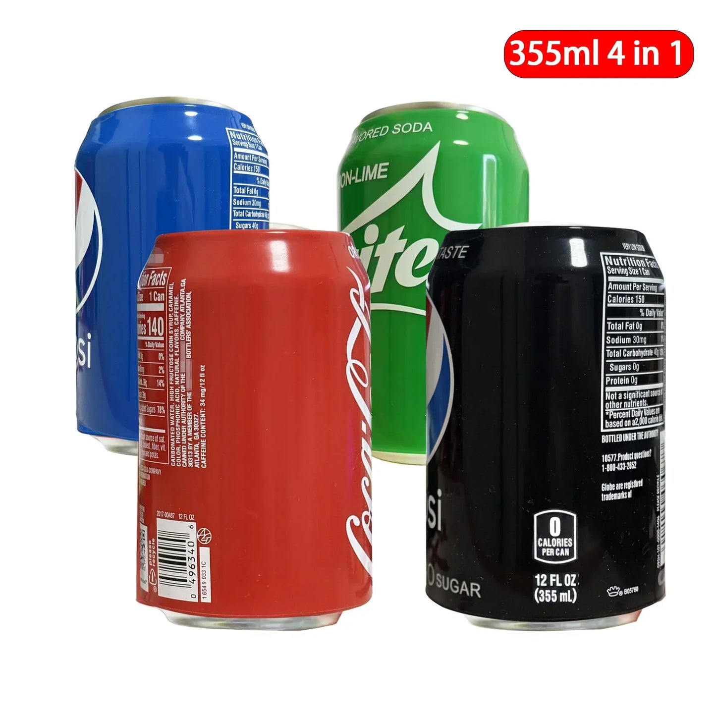 Silicone Beer Can Cover – Bottle Sleeve for 330ml-500ml Cans, Ideal for Golf, Basketball, Park, and Beach Use