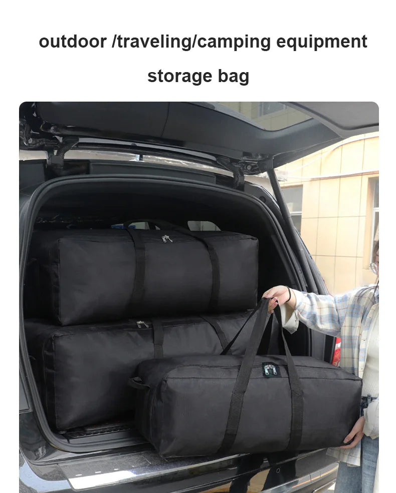 Camping Equipment Storage Bag – Large Waterproof Travel Duffle & Backpack for Men & Women Outdoor Hiking