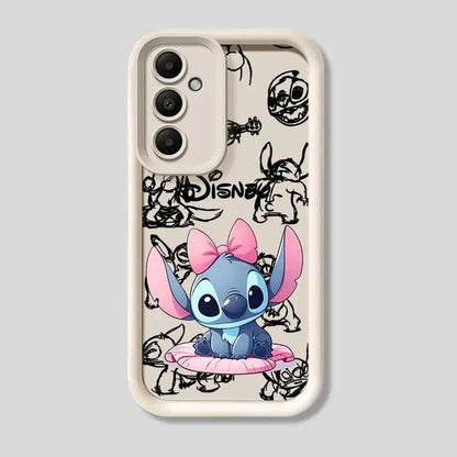 Disney Stitch TPU Silicone Phone Case — Soft Cartoon Cover for Samsung Galaxy A15/A25/A35/A52/A52s/A53/A54/A55/A71/A72/A73 5G