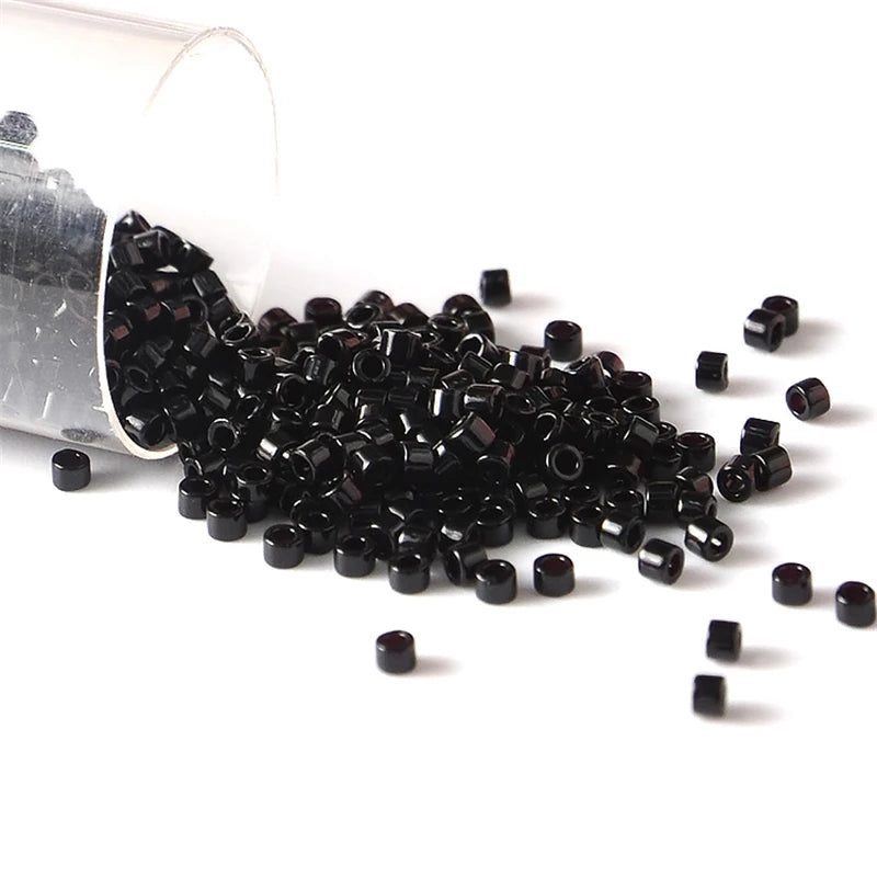 Miyuki Delica Seed Beads - 11/0 Glass Beads for DIY Jewelry, Bracelet Making & Craft Projects