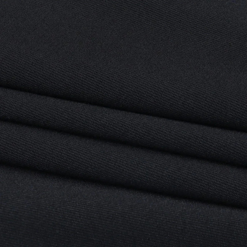 Gothic Dark Cosplay Dress – High Split Y2K Bandage Halter Slim Midi Black Grunge Partywear