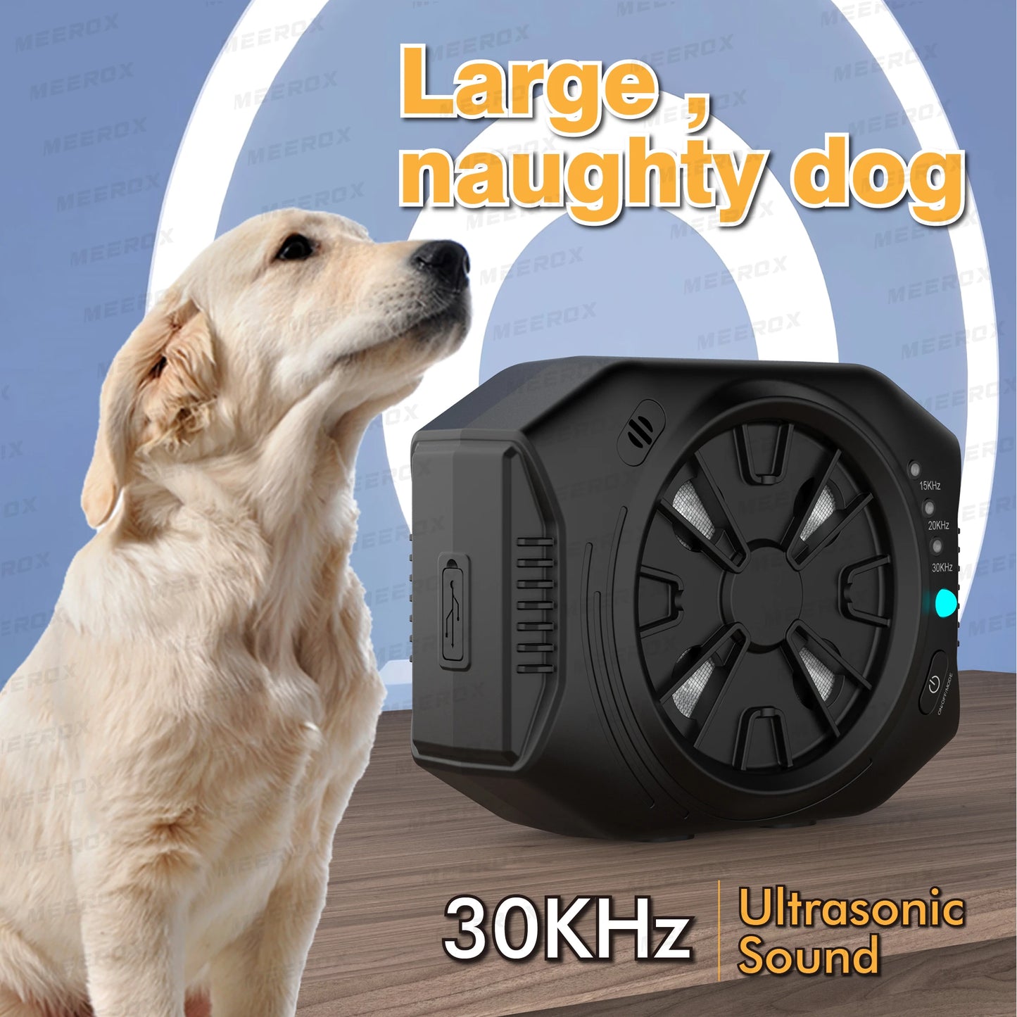 New Ultrasonic Dog Barking Stop Device: 3 Modes Noise Prevention and Training Tool for Dogs