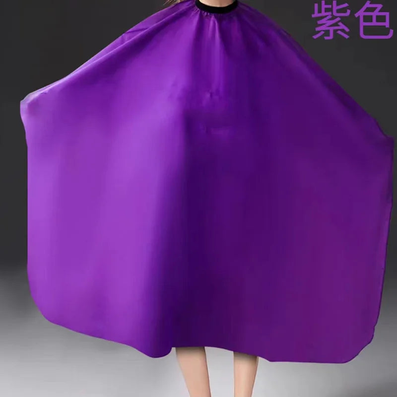Waterproof Hair Cutting Cape – 140x120cm Barber Salon Gown, Hairdresser Apron for Hairdressing Tools