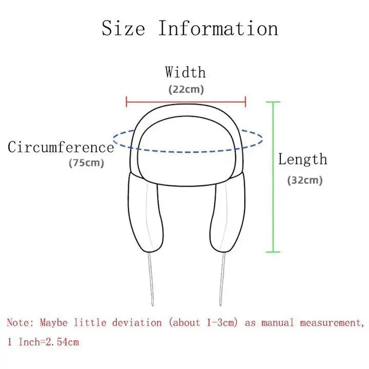 Kids Winter Ushanka Hat - Warm Cartoon Anime Earflap Cap for Boys & Girls