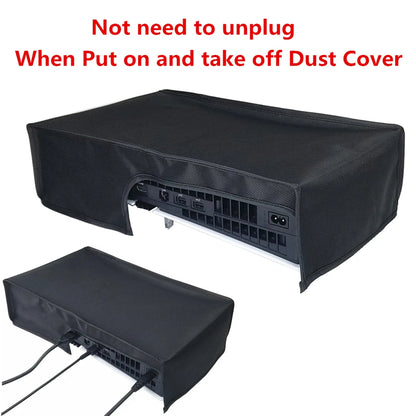 PS5 Pro 2024 Dust Cover — Waterproof Oxford Cloth Protective Case for Digital & Disc Edition Console
