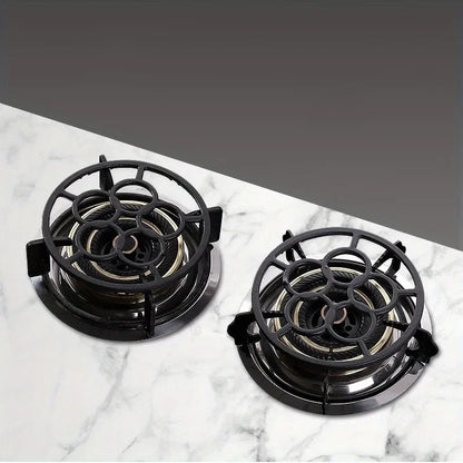Universal Kitchen Gas Stove Stand – Anti-Slip Pot Holder & Cooktop Rack for Small Milk Pots