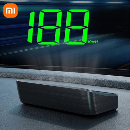 Xiaomi Car HUD Speedometer – Digital GPS Compass Head-Up Display Windshield Projector Multifunctional Accessory
