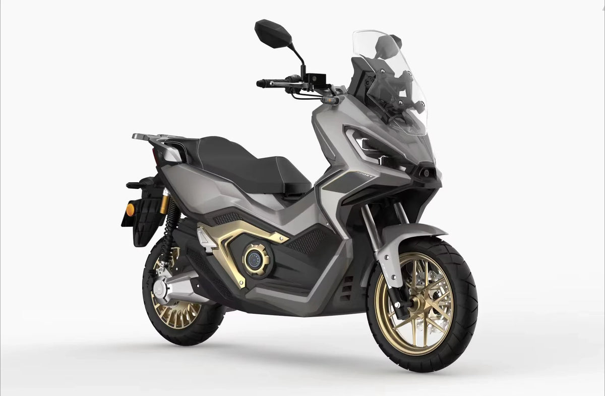 TC XBurner A7 Electric Motorcycle - 72V 13000W Mid-Drive, 100Ah Battery, 120KM/h EEC COC Model