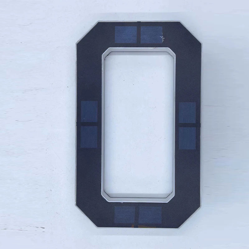 LED Solar House Number Light - Waterproof Address Sign with Light Sensor for Outdoor Home, Yard & Wall Decor