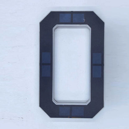 LED Solar House Number Light - Waterproof Address Sign with Light Sensor for Outdoor Home, Yard & Wall Decor