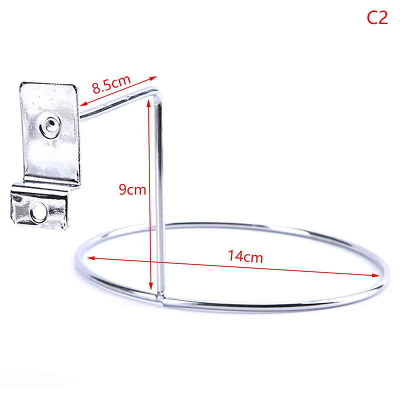 Multi-Purpose Football Display Shelf – Wall-Mounted Basketball Storage Rack, Iron Space-Saving Holder for Living Room Decoration