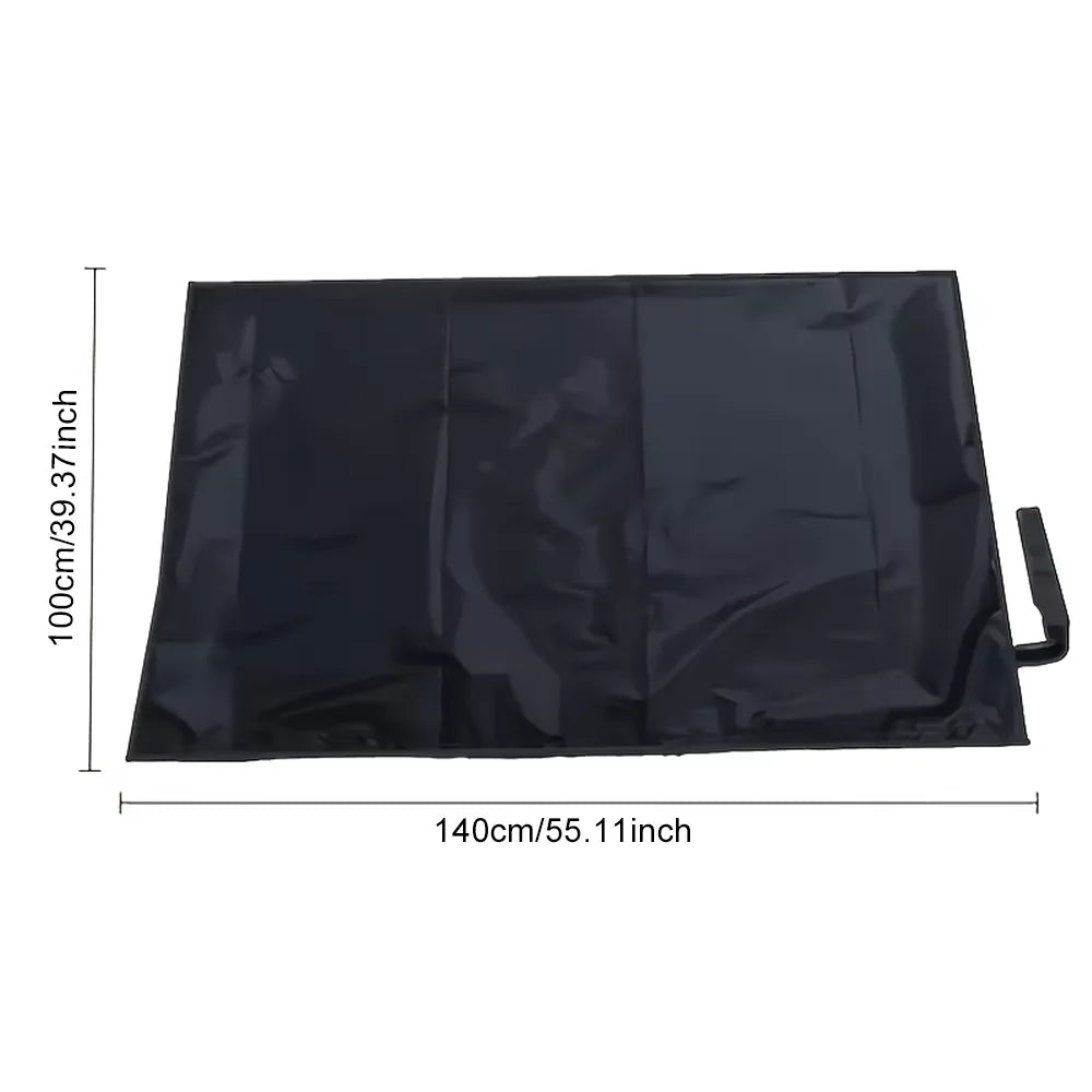Universal Waterproof Cargo Mat - Polyester Fiber Trunk Liner & Pet Mat for Car and SUV Protection