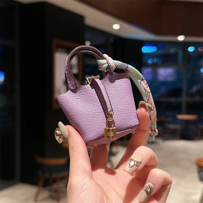 New Mini House Small Bag – Handheld Portable Bluetooth Earphone Bag, Zero Wallet, and Multifunctional Hand Rope Pouch