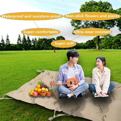 Custom Outdoor Porch Swing Replacement Cushion – Waterproof 2–3 Seater Bench Pad for Garden & Patio Sofa Recliner Seat Comfort