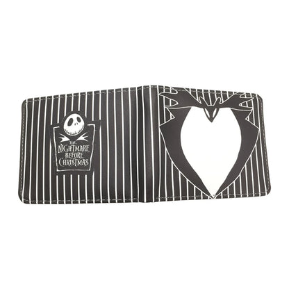 The Nightmare Before Christmas PU Leather Wallet — Credit Card Holder Purse with Coin Pocket, New Arrival