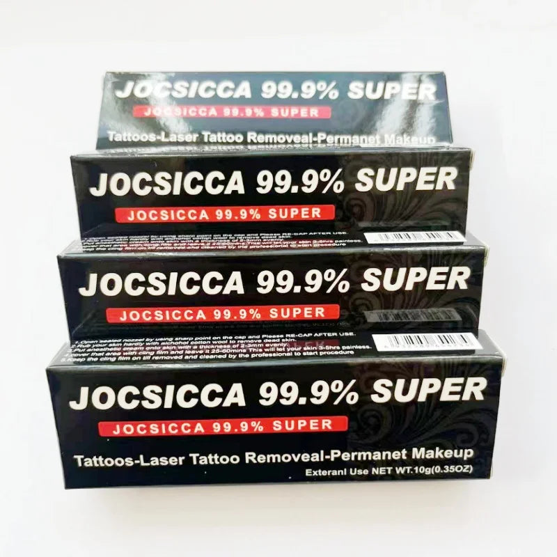 2025 New Original Black 99.9% Tattoo Cream — 10g Pre-Surgery Semi-Permanent Makeup for Eyebrows, Lips & Body Liner