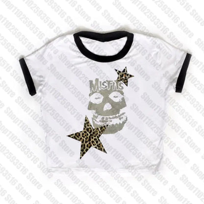 Women’s Gothic Mini Dress – Y2K Punk Emo Harajuku Black Graphic Party Dress Summer
