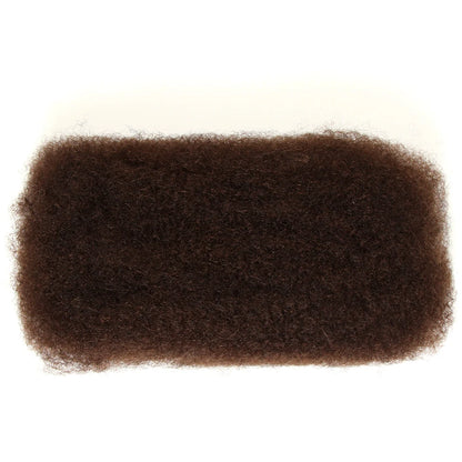 22 Inch Afro Kinky Curly Bulk Hair – Brown Blonde QVR Remy Human Hair for Braids, Dreadlocks & Natural Styling