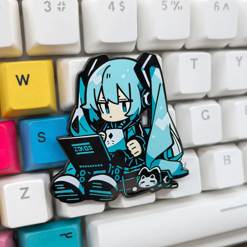 Japanese Anime Pin Badge — Cartoon Brooch for Backpacks, Clothes & Schoolbags