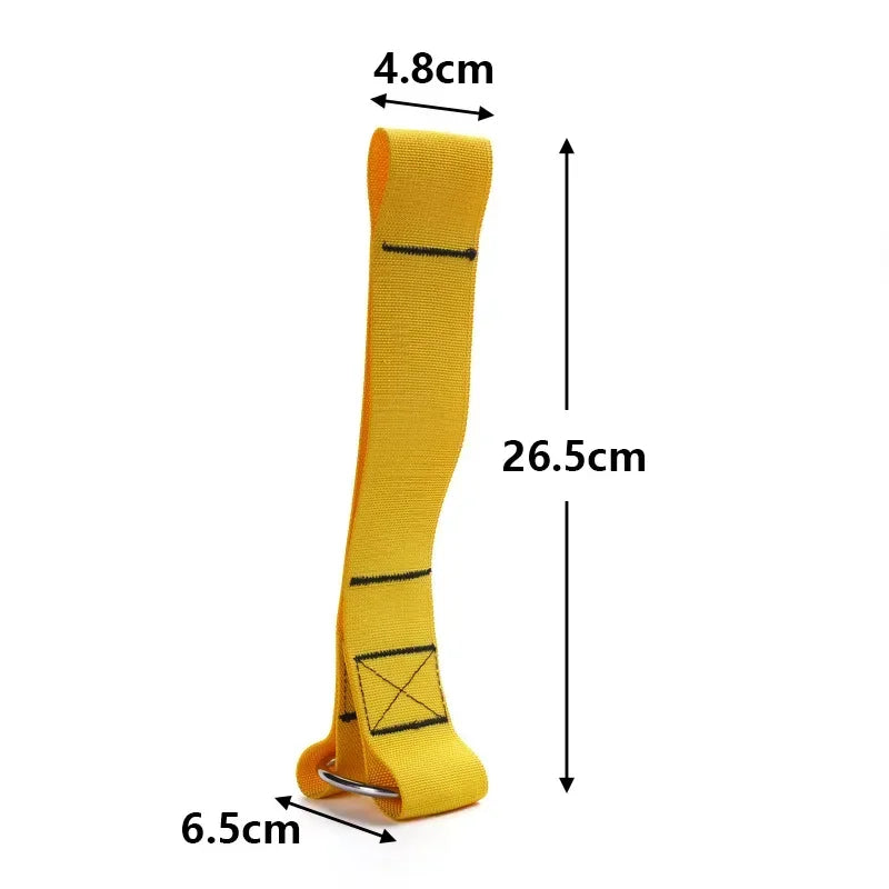 Fitness Loading Strap - Heavy-Duty Weight Plate, Barbell & Cable Machine Attachment for Home Gym Workouts