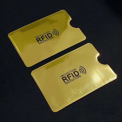 20PCS RFID Blocking Card Holder - Aluminum NFC Anti Scan Protector Case for ID & Credit Cards