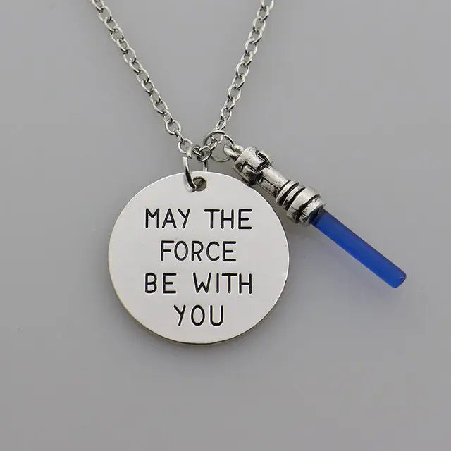 Star Wars Spaceship & Lightsaber Keychain – Metal Pendant Keyring, Cosplay Jewelry Gift for Men