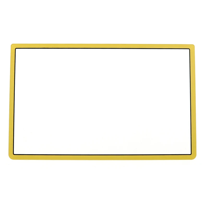 JCD Replacement Upper Front Screen Frame Lens Cover for New 3DS XL / LL – Plastic & Glass LCD