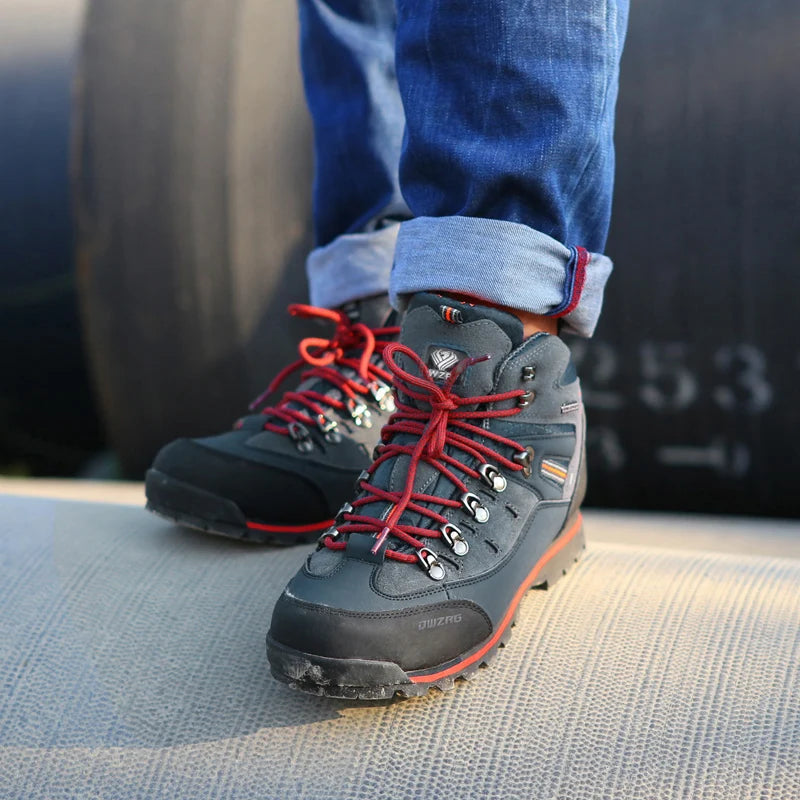 Men's Hiking Shoes - Outdoor Mountain Climbing Sneakers, Top Quality Fashion Casual Snow Boots