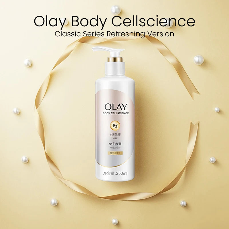 OLAY Body Cellscience Nourishing Lotion – Forest Berry & Rich Tuberose Flavors, Random Old/New Packaging