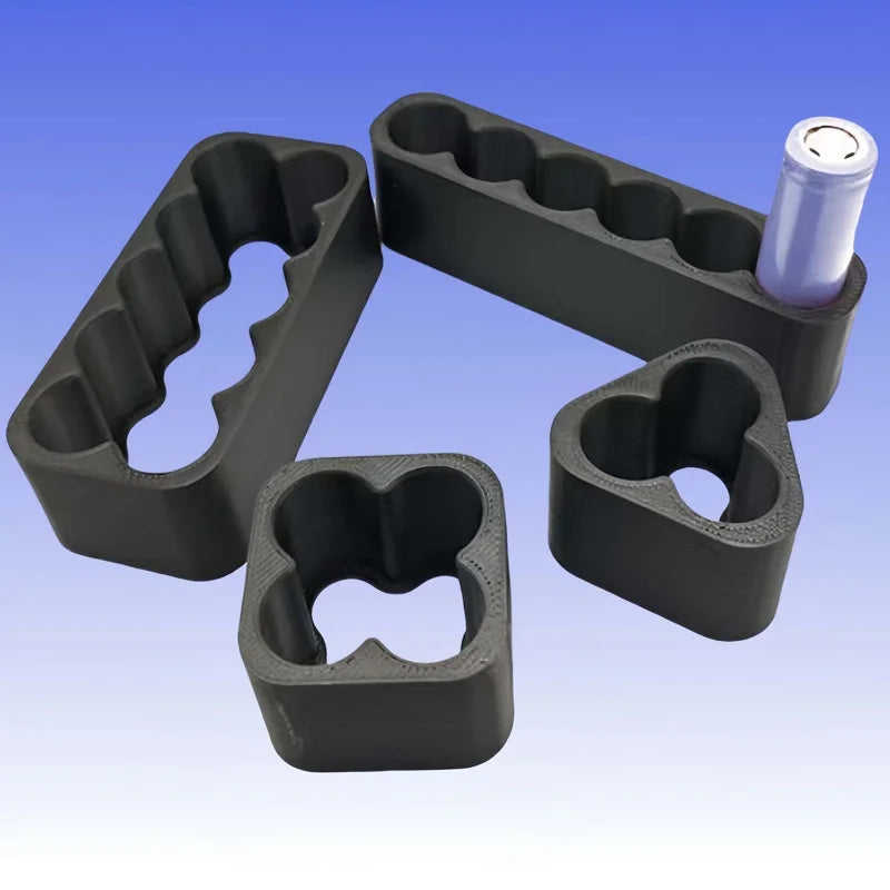 4-Piece Lithium Battery Spot Welding Fixture – 18650 Battery Welding Assembly Bracket Set