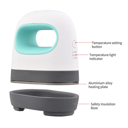 Mini Heat Press Machine – Portable T-Shirt & Vinyl Printing for DIY HTV Projects, Home & Small Business