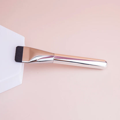 Ultra Thin Foundation Brush – Lightweight Flat Contour Brush for Blending Foundation, Cream, and Makeup