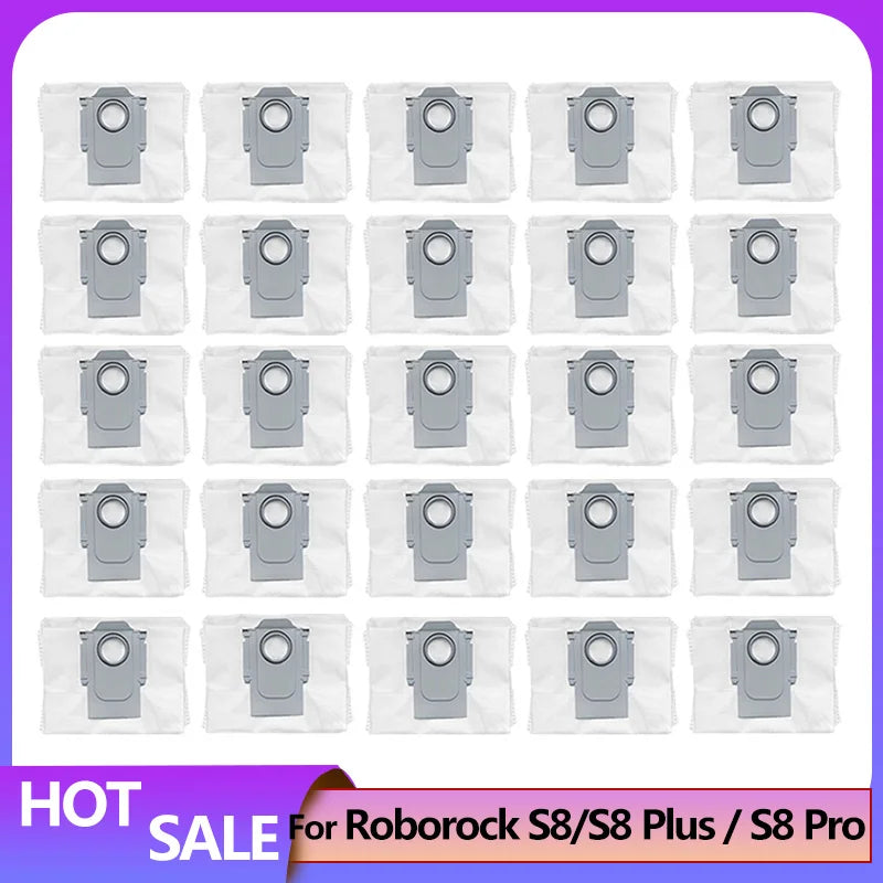 Roborock S8+, Q5 Pro, S8 Pro Ultra, S7 MaxV Ultra, Q7 Max+, Q8 Max Plus Dust Bags & Accessories Spare Parts
