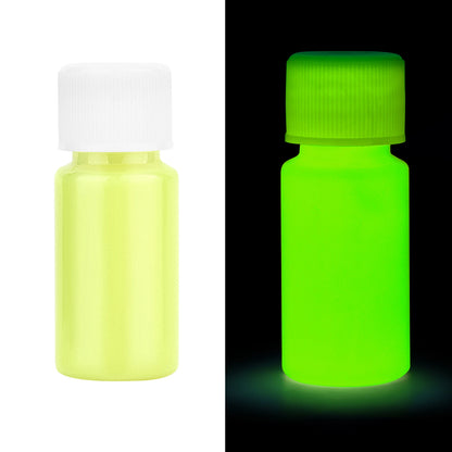 20/30g Fluorescent Luminous Pigment - Long-Lasting Glow-in-the-Dark Acrylic Paints for Artwork & Party Supplies
