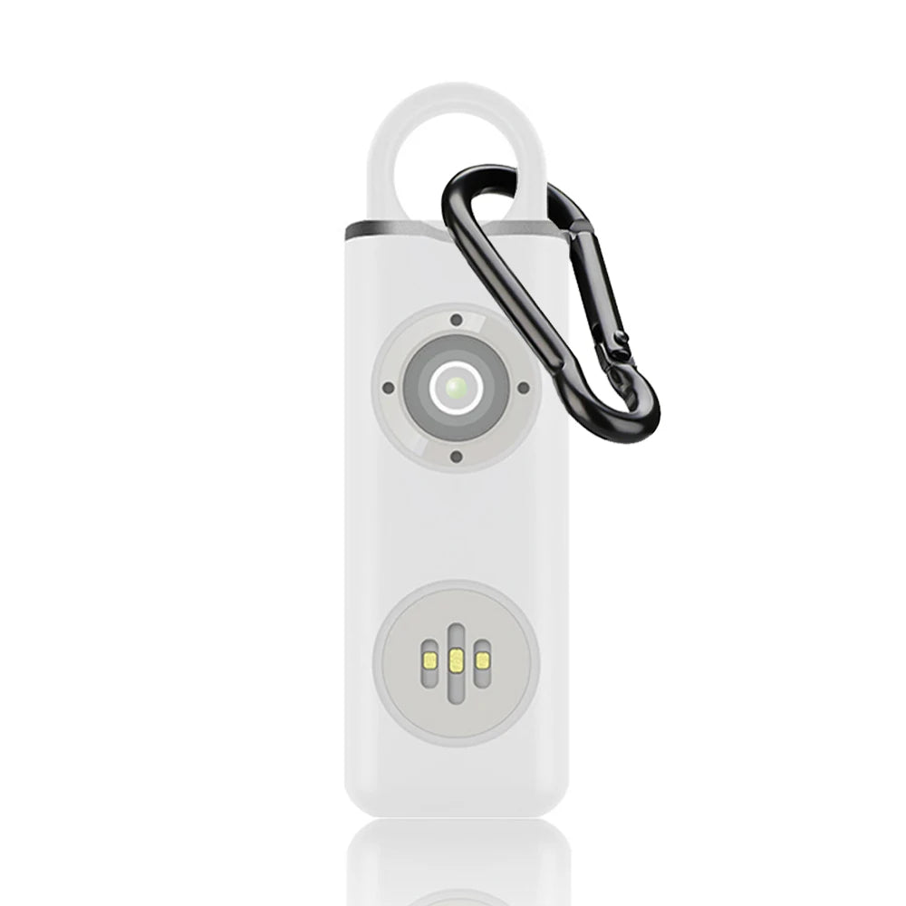 Hollarm Personal Safety Alarm – 130dB Loud Rechargeable Keychain with LED for Women, Kids & Elderly