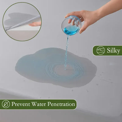 Waterproof Mattress Protector Cover - Ultra-Soft Breathable Knitted Fitted Bed Sheet Bedroom Essential