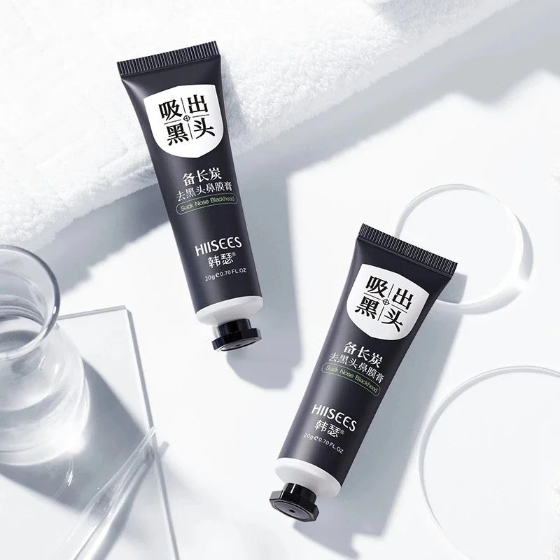 Blackhead Remover Mask - Facial Pore Shrinking & Acne Treatment, Peel-Off Gel for Nose & Skin Care (20g)