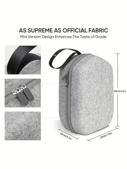 Hard Suitcase for Oculus Quest 2 Basic/Elite VR: Compatible with Game Headphones & Touch Controller Accessories