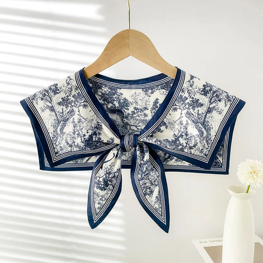 Women’s Decorative Shawl – Style Fake Collar Scarf Vintage Short Poncho