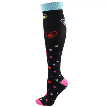 Compression Stockings for Men & Women - Edema Varicose Vein Support Sports Running Pressure Socks
