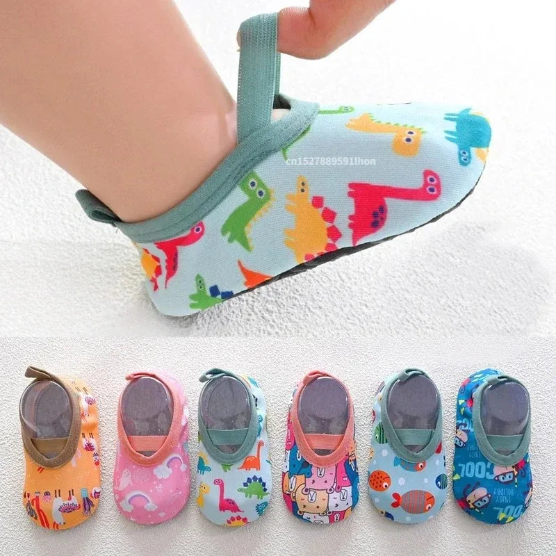 Kids Beach Water Shoes — Boys & Girls Aqua Sneakers for Swimming, Surfing, Diving & Outdoor Activities