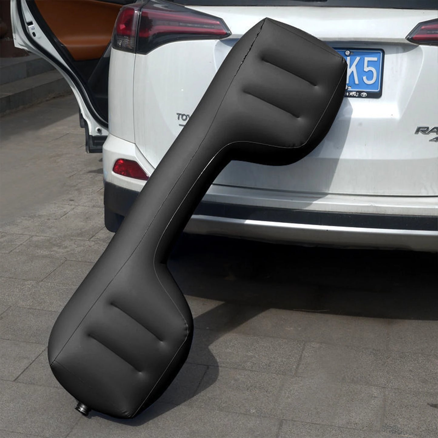 Car Travel Inflatable Mattress – Back Seat Air Bed Gap Filler for Long-Distance Camping
