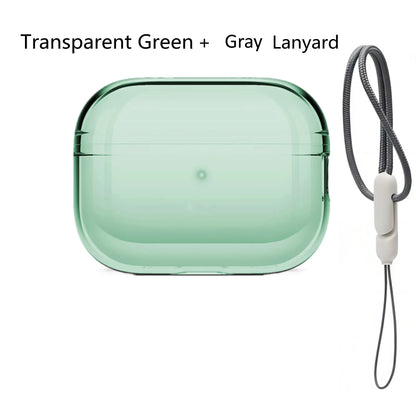 Transparent TPU Protective Case for AirPods Pro 2 — Soft Shockproof Skin Cover for AirPods Pro2 Earbuds