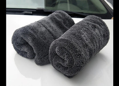 SEAMETAL 1200GSM Microfiber Car Wash Towel – Double-Sided Ultra Absorbent Cleaning & Drying Cloth