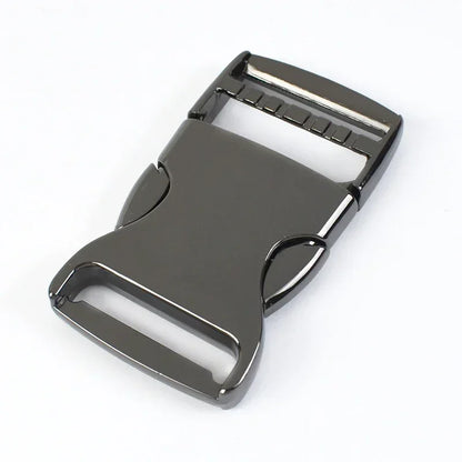 Metal Side Release Buckles Set – 20/25/38mm Backpack Strap Clips & Webbing Clasps for Bags, Dog Collars & Hardware Accessories (2–5Pcs)