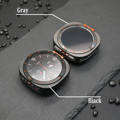 Luxury Metal Protective Case for Samsung Galaxy Watch Ultra 2 - Business-Style Watch Cover for Galaxy Watch Ultra 2026
