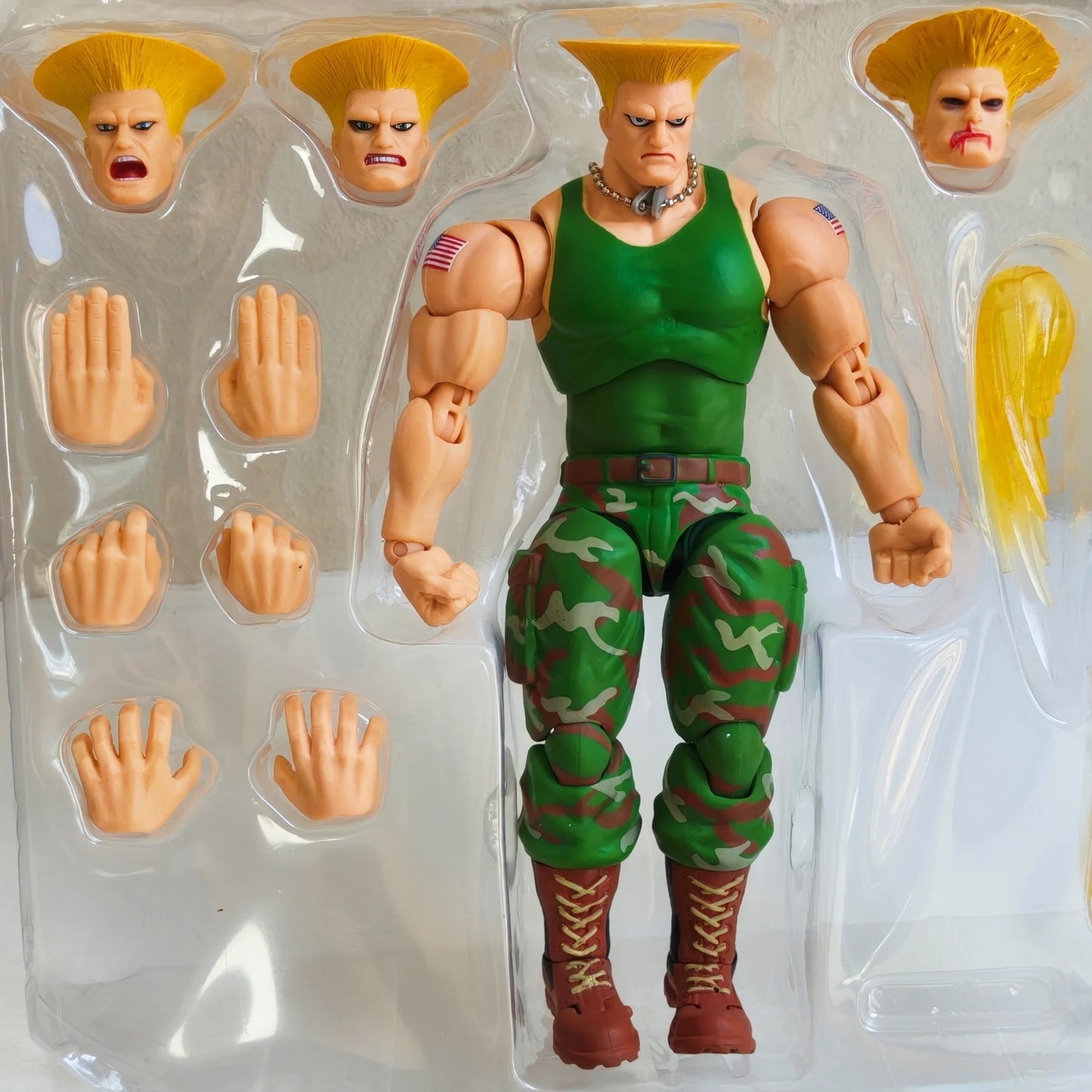 Street Fighter Action Storm Zangief Figure — ST Collection Movable Model Toy from The Final Challengers Series