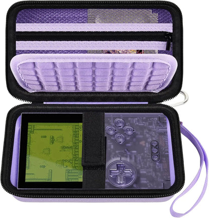 Hard Case for Analogue Pocket Handheld Console — Portable Mini Game Player Storage Bag for Game Cards