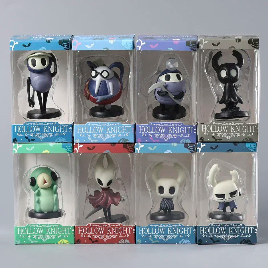 Hollow Knight Silksong Collectible Figures – Hornet, Grub, Zote, Quirrel, Shade, Cornifer & Myla Toys