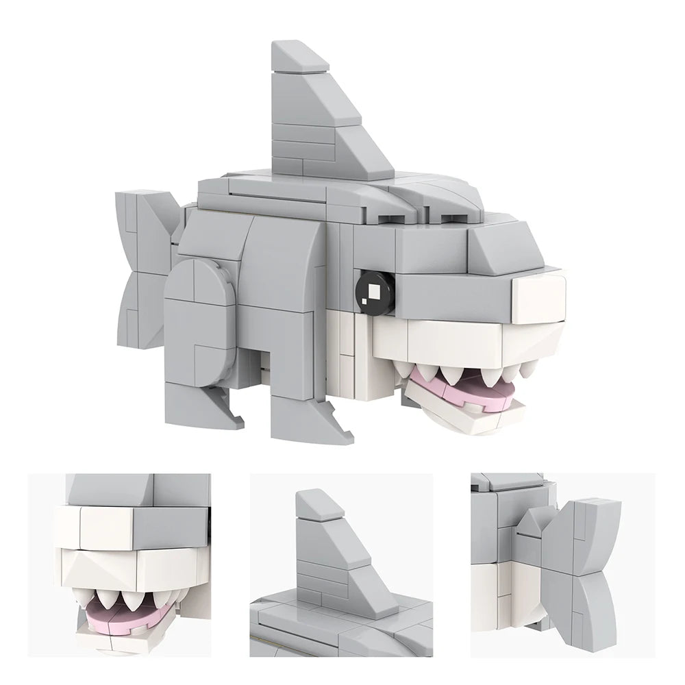 MOOXI Movie Series MOC BrickHeadz Building Blocks Set – DIY Educational Toy for Kids